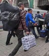 Украинская забастовка на польской стройке
